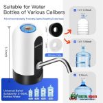 Rechargeable Water Dispenser - অটোমেটিক রিচার্জেবল ওয়াটার ডিসপেনসার - Image 4
