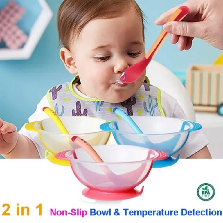Babies Non Slip Bowl & Spoon