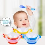 Baby Feeding Spoon & Bowl Set – সিলিকন স্পুন ও ফুড-গ্রেড বাটি সেট - Image 3