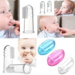 Combo (Spoon Feeder, Fruit Pacifier, Silicon Finger Brush)-কম্বো প্যাকেজ সিলিকন চামচ ফিডার, ফ্রুট পেসিফায়ার, শিশুর জন্য আঙুলের টুথব্রাশ - Image 3