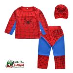 Child Spiderman Dress-বাচ্চাদের জন্য স্পাইডারম্যান ড্রেস - Image 2