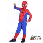 Child Spiderman Dress-বাচ্চাদের জন্য স্পাইডারম্যান ড্রেস - Image 4